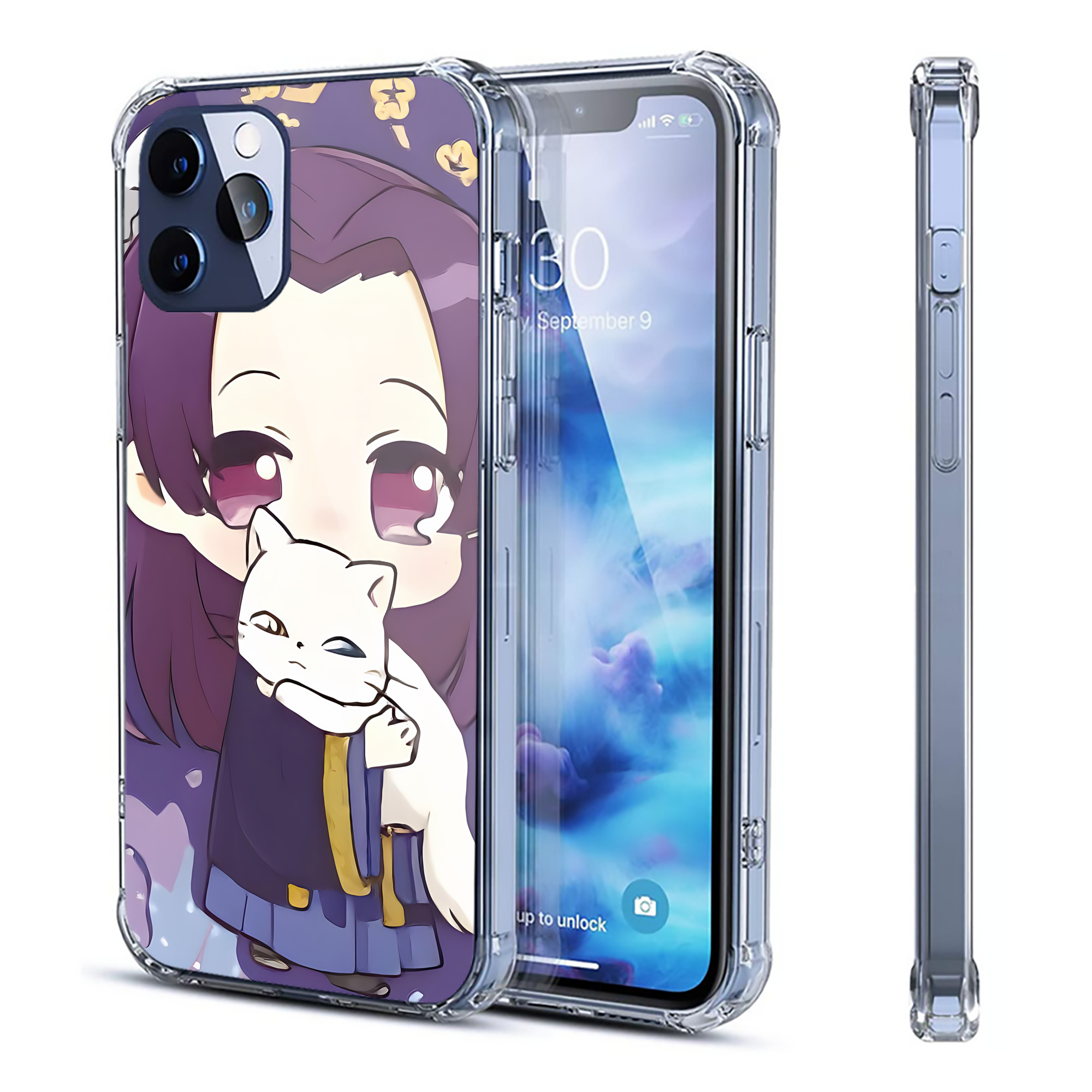 （画像用） 薬屋のひとりごと The Apothecary Diaries 【iPhone 12シリーズ対応】透明スマホケース（クリアソフトケース）